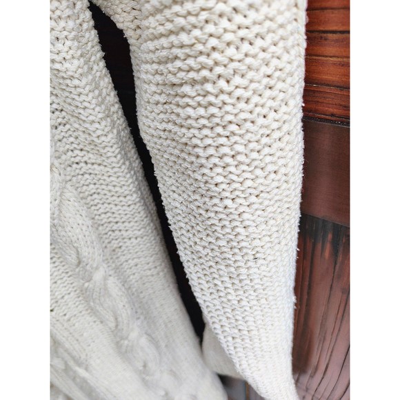 100% silk handknit tunic sweater from Neiman Marcus size L - Picture 4 of 5